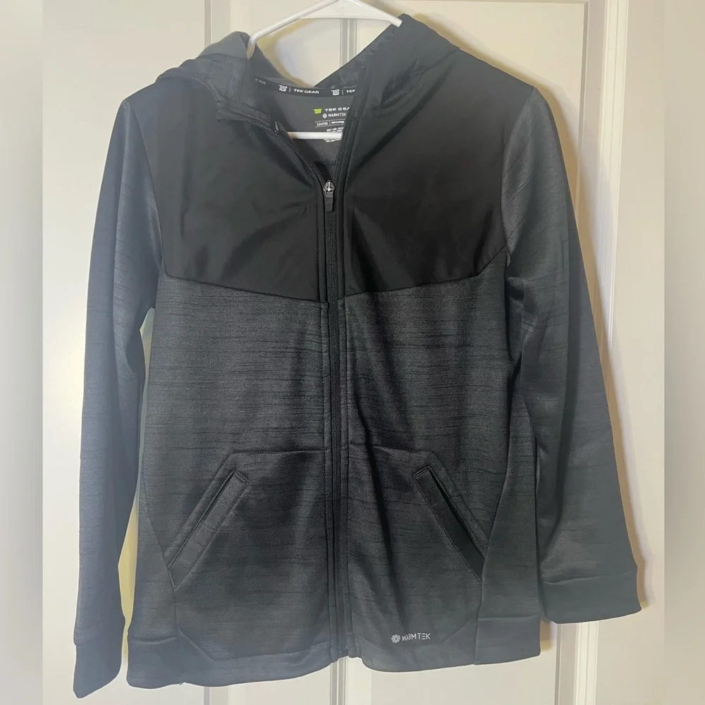 Tek Gear Black/gray Kids Hoodie
